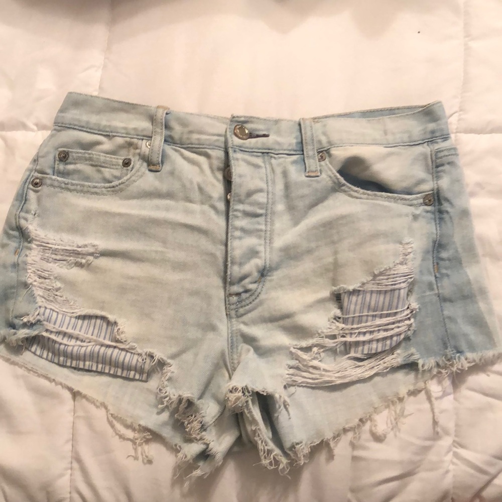 American eagle vintage hi rise festival shorts